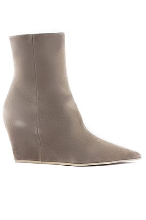 Taupe grey suede ankle boot VIC MATIE' | 1F2550DHF16B180305GREY